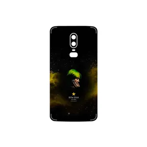 MAHOOT Billie Eilish Cover Sticker for OnePlus 6