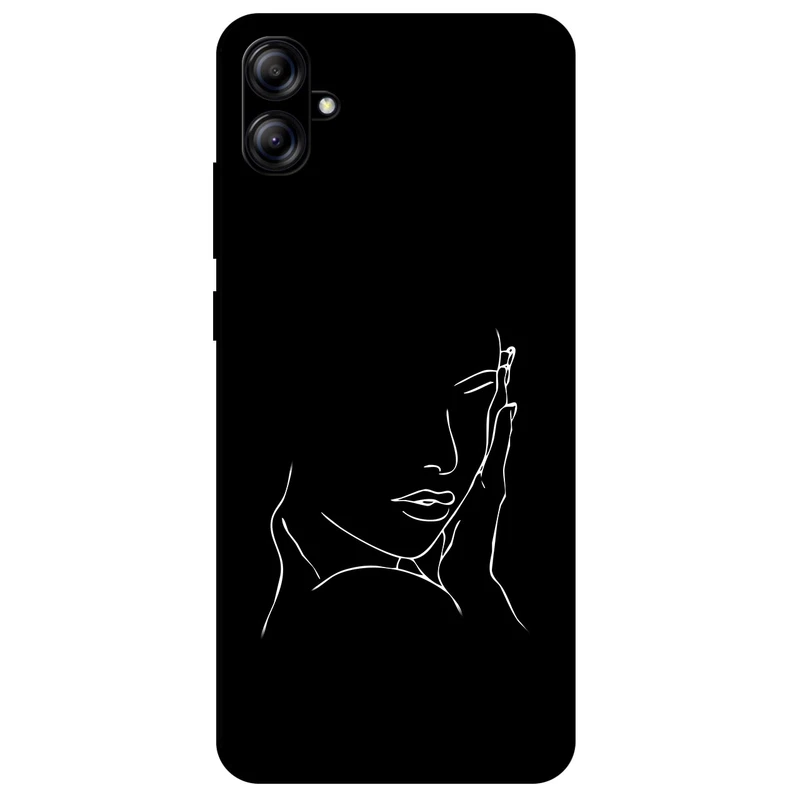 کاور مگافون طرح دخترانه مدل 8153 مناسب برای گوشی موبایل سامسونگ Galaxy A04e / F04