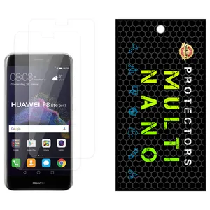 Multi Nano X-S2N Model Transparent Screen Protector Suitable For Huawei P8 Lite 2017 Mobile Phone Pack Of 2