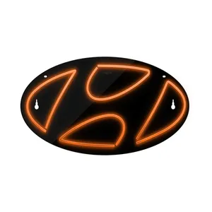 چراغ دیواری نئون دیزاین طرح Hyundai-BL_ORG 
