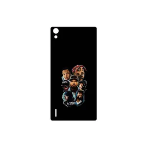 MAHOOT Great Rappers Digital Art Cover Sticker for Huawei Ascend P7