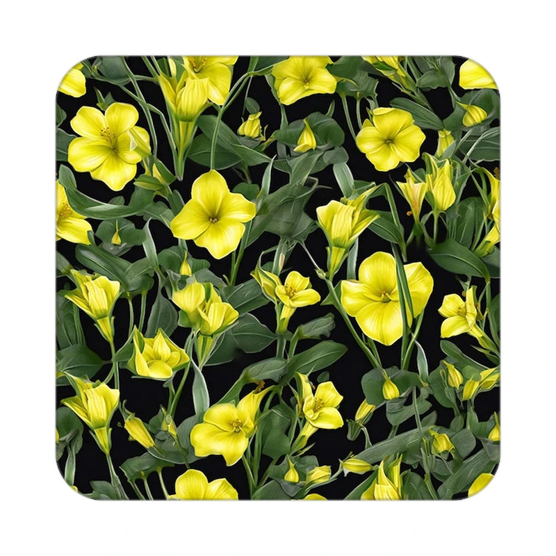 زیر لیوانی کاکتی طرح گل مدل mp19805