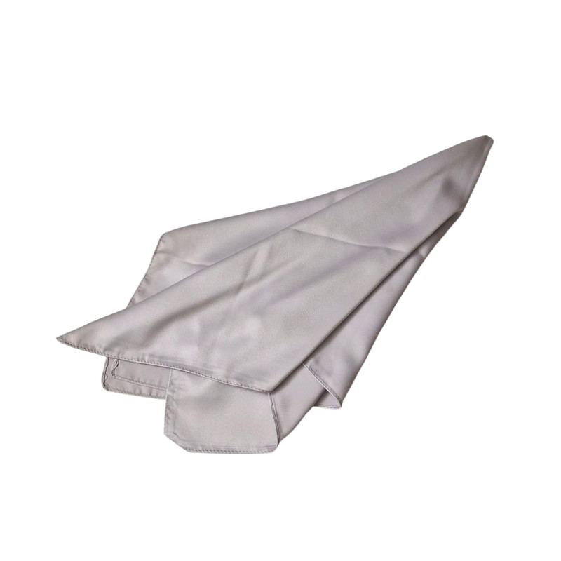 روسری زنانه مدل مینی رنگ نقره ای