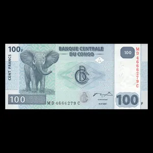 اسکناس تزئینی مدل کشور کنگو 100 فرانک UNC