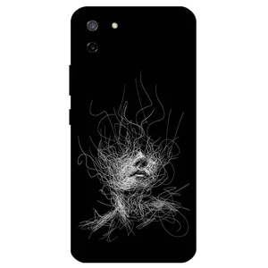 Megafone Face Sketch 7423 Cover For Realme C11 2020