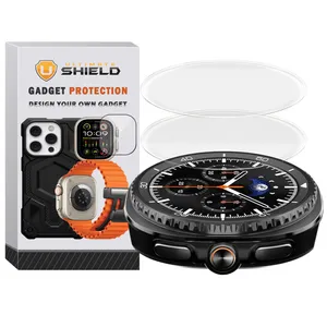 محافظ صفحه نمایش آلتیمیت شیلد مدل SH-UL مناسب برای ساعت هوشمند سامسونگ Galaxy Watch 8 Classic 46mm بسته دو عددی