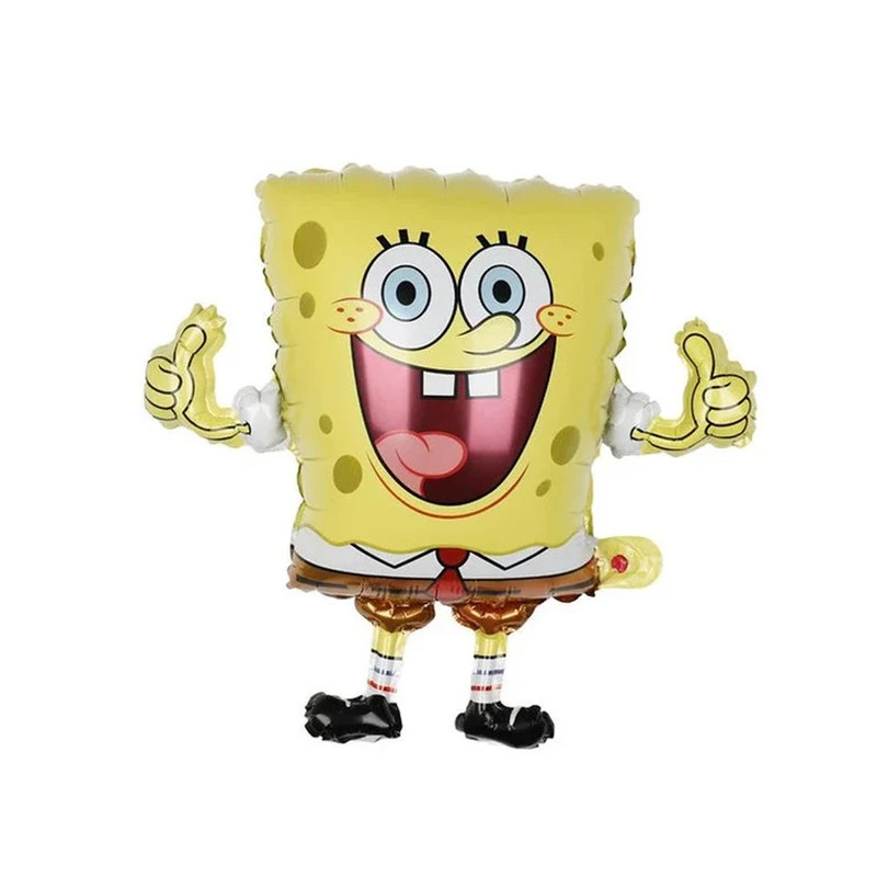 بادکنک فویلی مدل باب اسفنجی