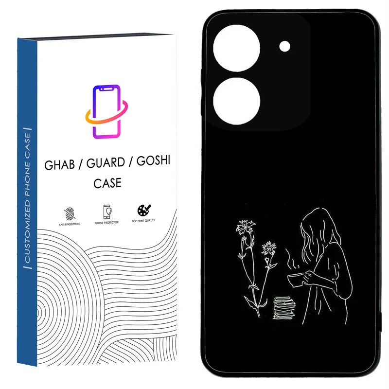 کاور قاب گارد گوشی طرح دخترانه کد 60 - tpu مناسب برای گوشی موبایل شیائومی Redmi A5 / Poco C71