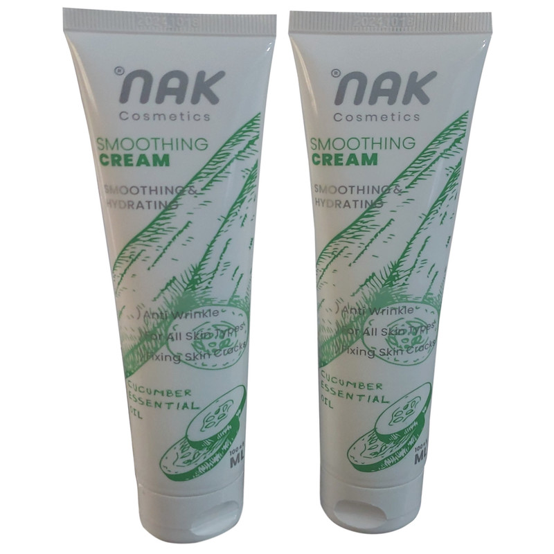 کرم مرطوب کننده ناک مدل COCUMBER  حجم 200 میلی لیتر مجموعه 2 عددی