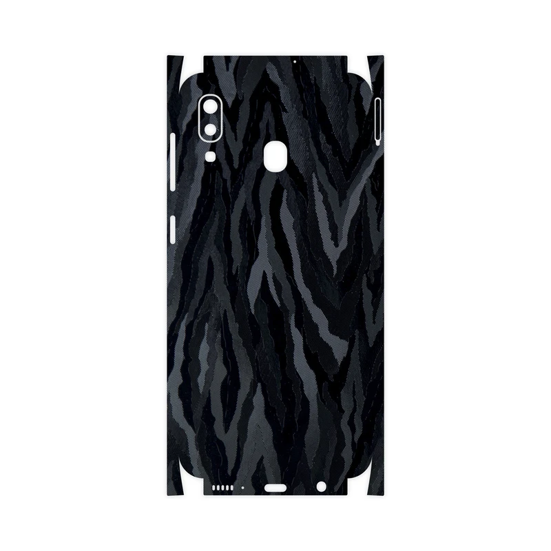 برچسب پوششی ماهوت مدل Full skin-Black-Swan مناسب برای گوشی موبایل سامسونگ Galaxy A30