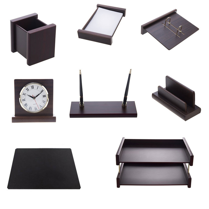 ست لوازم اداری رومیزی مدل 8243bestarzdx مجموعه 8 عددی