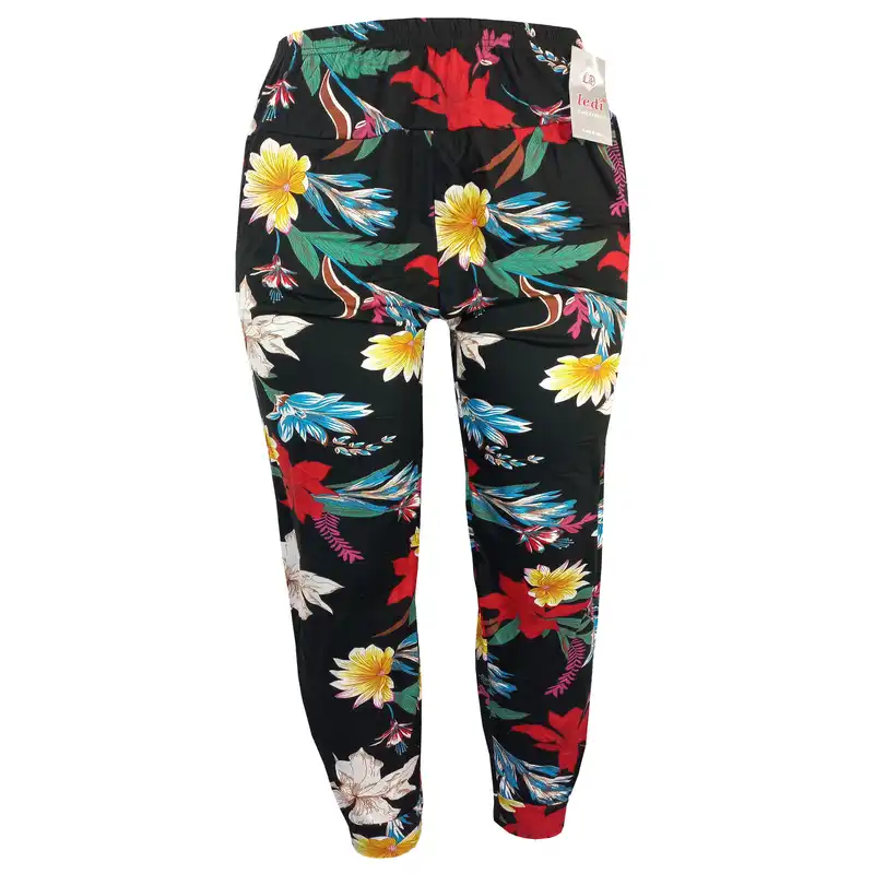 شلوار زنانه لیدی مدل SIMORGH FLO رنگ مشکی