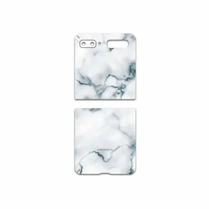 MAHOOT Blanco-Smoke-Marble Cover Sticker for Samsung Galaxy Z Flip