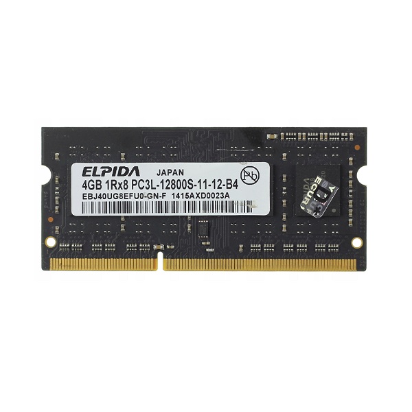 رم لپ تاپ DDR3L تک کاناله 1600 مگاهرتز CL11 الپیدا مدل PC3L-12800S-BLACK ظرفیت 4 گیگابایت