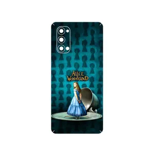 MAHOOT Alice in Wonderland Cover Sticker for Oppo Reno4 Pro 5G