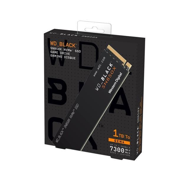 اس اس دی اینترنال وسترن دیجیتال مدل WD BLACK 1TB SN850X NVMe ظرفیت یک ترابایت