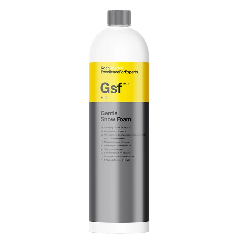 شامپو بدنه خودرو کخ شیمی مدل GSF Gentle Snow Foam کد F2022 حجم 1000 میلی لیتر