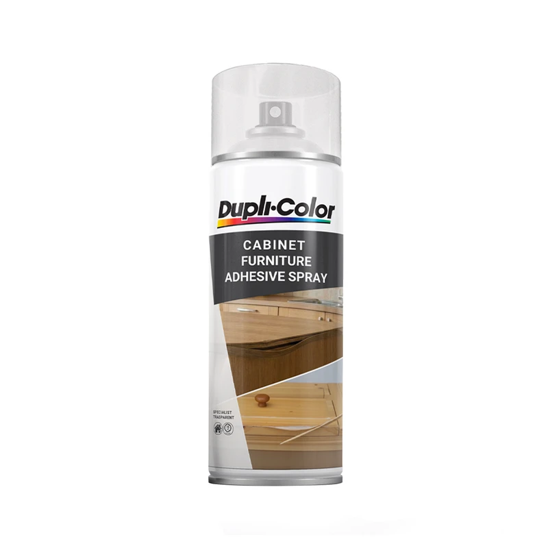 اسپری چسب کابینت و مبلمان دوپلی کالر مدل ADHESIVE حجم 400 میلی لیتر 