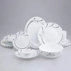 سرويس غذاخوری 26 پارچه شانی طرح دایره مدل ژولين