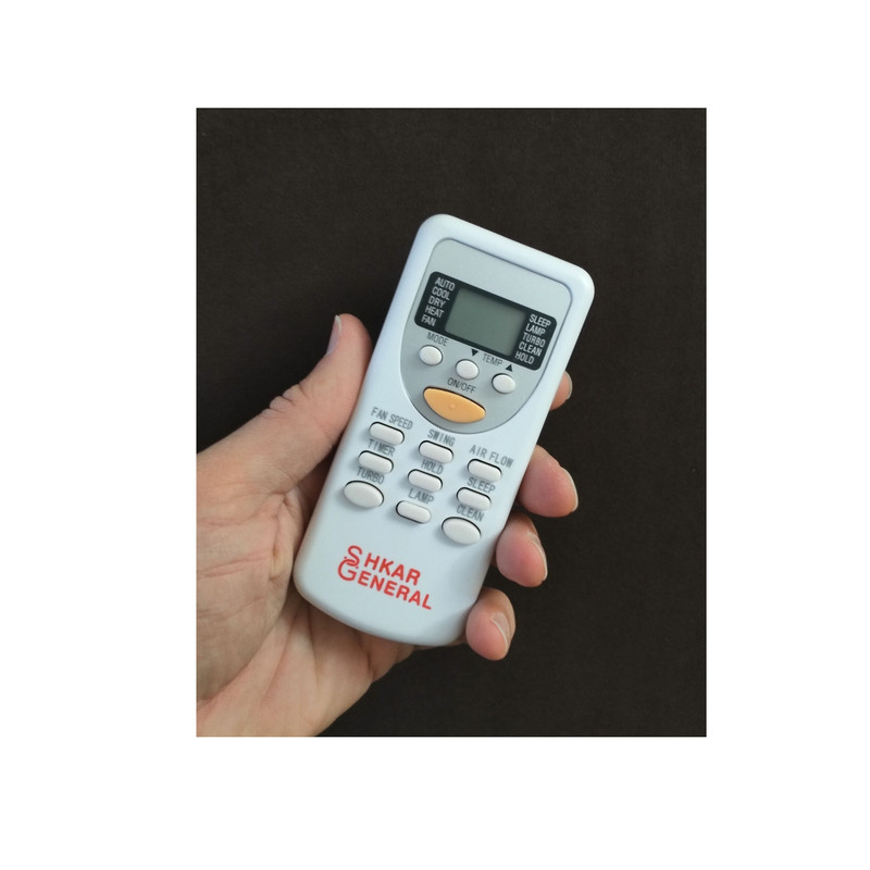ریموت کنترل مدل ZH-GT03 مناسب برای کولر گازی جنرال شکار