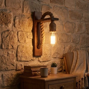 چراغ دیواری مدل چوبی کد 20