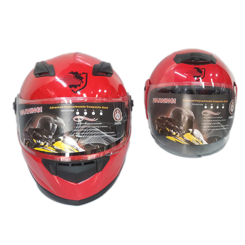 کلاه کاسکت سابرینا مدل Full Face Half Face بسته 2 عددی