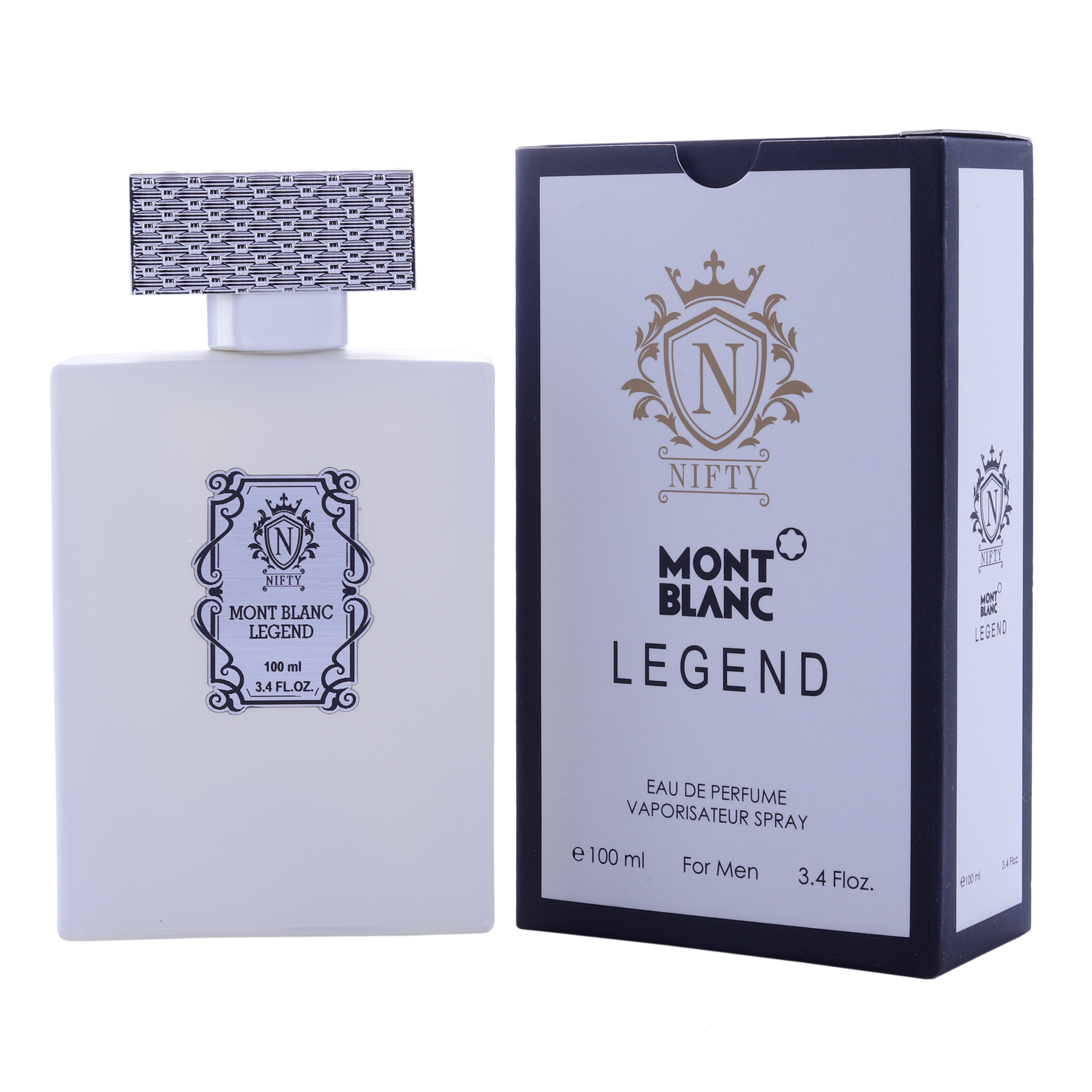 ادو پرفیوم مردانه نیفتی مدل MONT BLANC LEGEND حجم 100 میلی لیتر