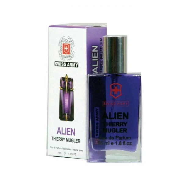 اکستریت دی پرفیوم زنانه سوئیس آرمی مدل Alien حجم 55 میلی لیتر