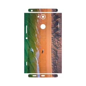 MAHOOT Beach and Green Sea-FullSkin Cover Sticker for Sony Xperia XA2