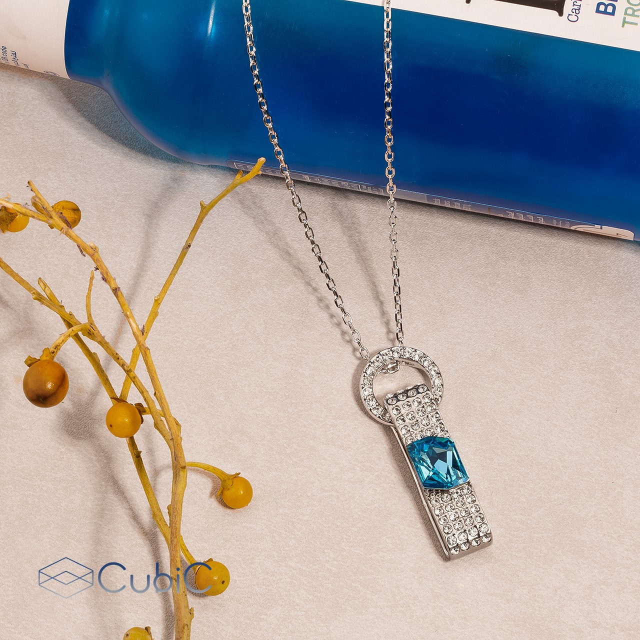 گردنبند زنانه کوبیک مدل  QN-25838