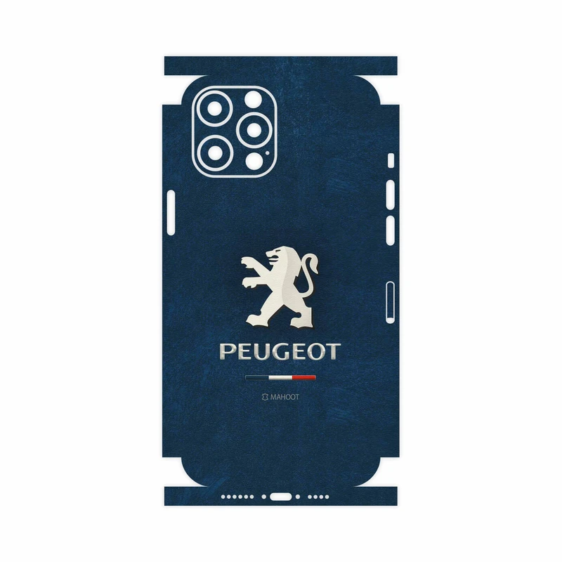 برچسب پوششی ماهوت مدل Peugeot-Logo-FullSkin مناسب برای گوشی موبایل اپل iPhone 12 Pro Max
