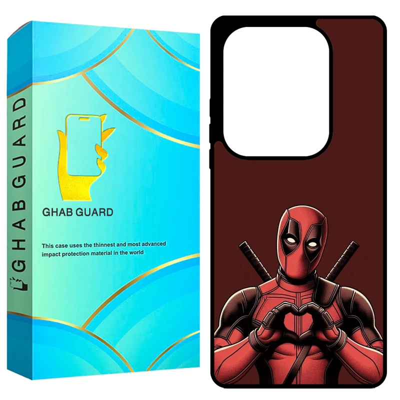 کاور قاب گارد طرح ددپول مدل GCHPN13P مناسب برای گوشی موبایل شیائومی Redmi Note 13 Pro 4G / Poco M6 Pro 4G