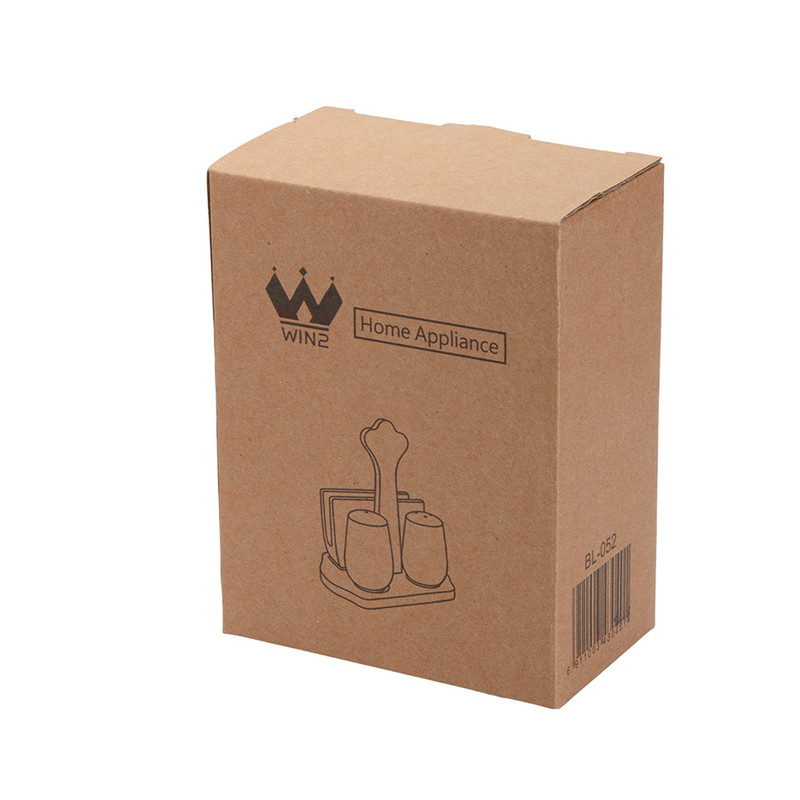 ست نمک پاش و جای دستمال وینتو کد WH-0051 مجموعه 3 عددی