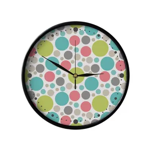 ساعت دیواری مدوپد طرح نقطه‌ها مدل PAT00118