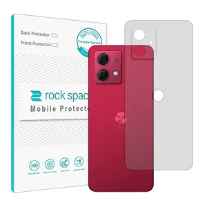Rock space HyGEL model Transparent phone back protector suitable for Motorola Moto G84 mobile phone