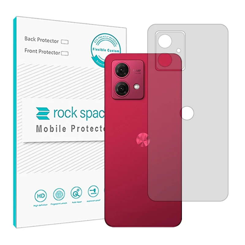 محافظ پشت گوشی شفاف راک اسپیس مدل HyGEL مناسب برای گوشی موبایل موتورولا Moto G84