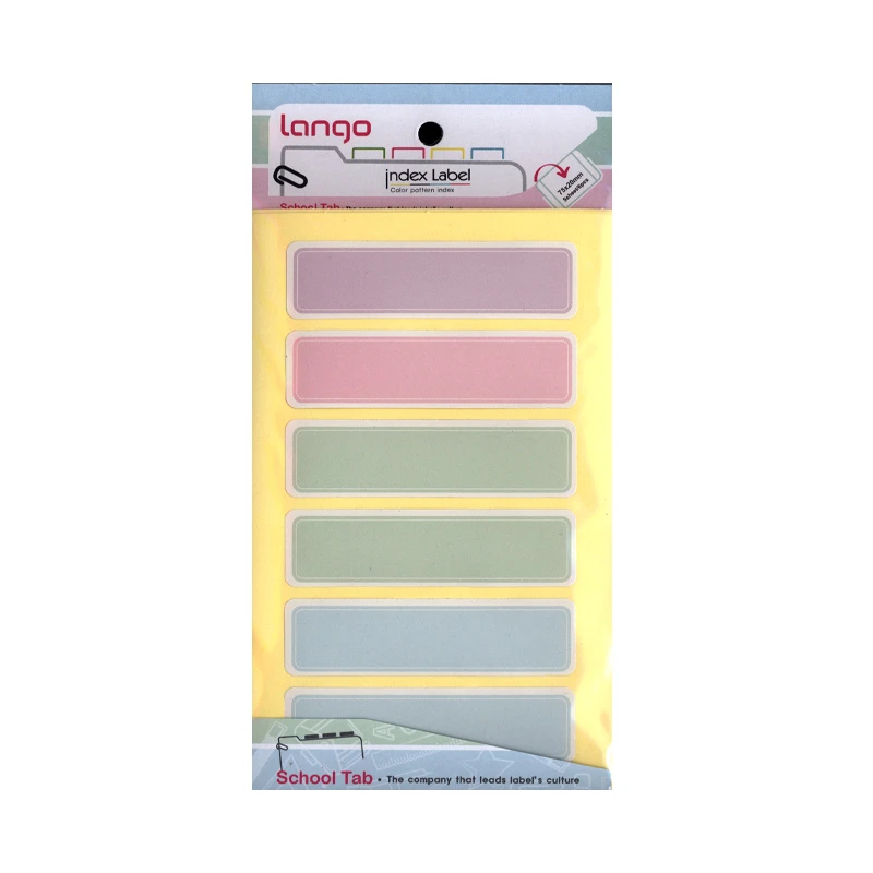 برچسب مدل LangoPST75*20 بسته 5 عددی