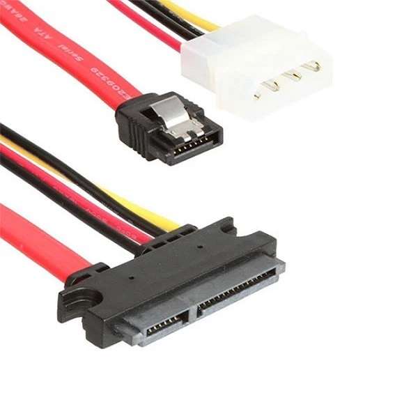 کابل تبدیل 15 پین به ساتا و برق مدل EM-0035 کابل تبدیل 15 پین به ساتا و برق مدل EM-0035
