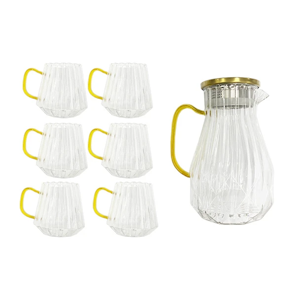 سرویس پارچ و لیوان 7 پارچه وردا مدل 2050