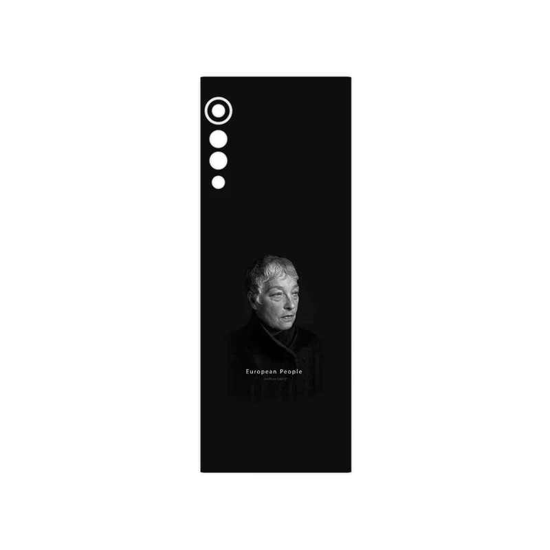 برچسب پوششی ماهوت مدل Portrait of a European Woman مناسب برای گوشی موبایل ال جی Velvet 5G