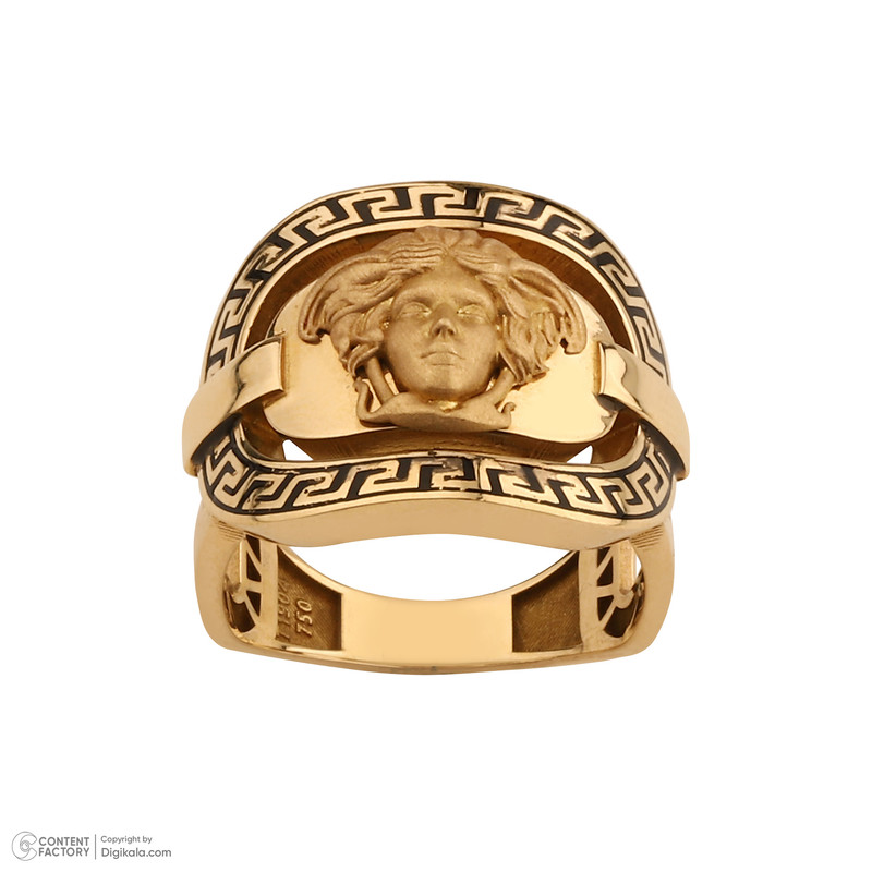 انگشتر طلا 18 عیار زنانه با طرح ورساچه صلاحی گلد مدل 13113 سایز 56 انگشتر طلا 18 عیار زنانه با طرح ورساچه صلاحی گلد مدل 13113 سایز 56