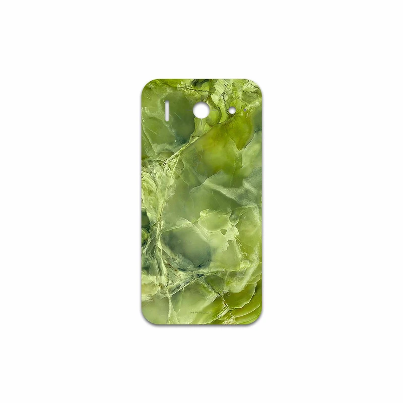 برچسب پوششی ماهوت مدل Green Crystal Marble مناسب برای گوشی موبایل هوآوی Ascend G510