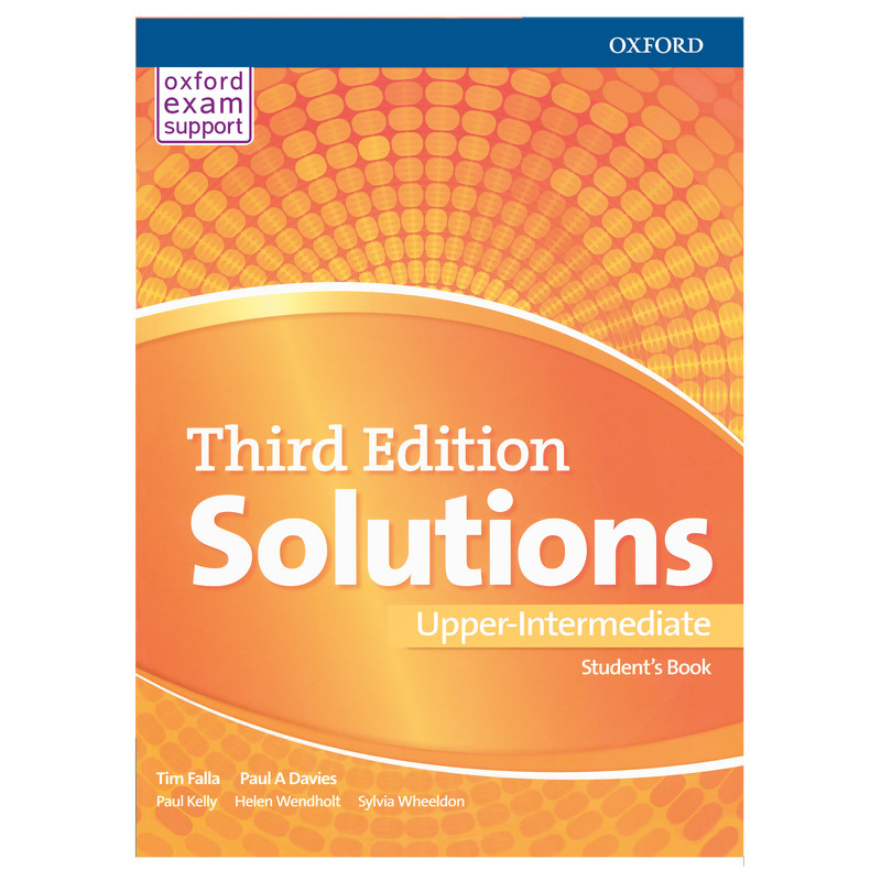 کتاب Solutions Upper-Intermediate اثر Tim Falla Paul A. Davies انتشارات هدف نوین