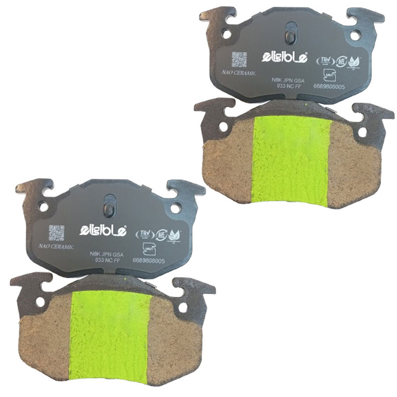 لنت ترمز عقب الیجیبل نائوسرامیک مدل PA05 مناسب برای پژو 206 تیپ 5