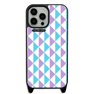 AKAM AMC-WLA13PROMAX-PASTEL PATTERN3 Cover For Apple iPhone 13 Pro Max