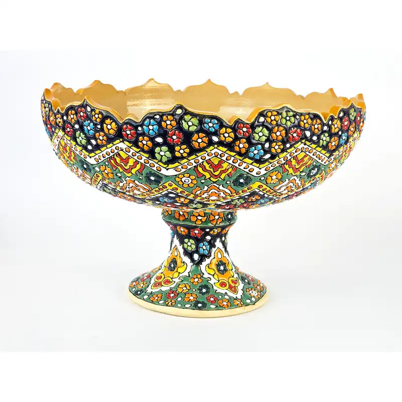 میوه خوری میناکاری مدل گزی کد s18