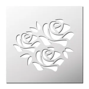 شابلون دکو رستا مدل گل کد S277