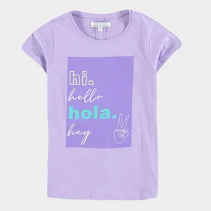 تی شرت آستین کوتاه دخترانه پیاتزا ایتالیا مدل PK-PIZ-PEP-02