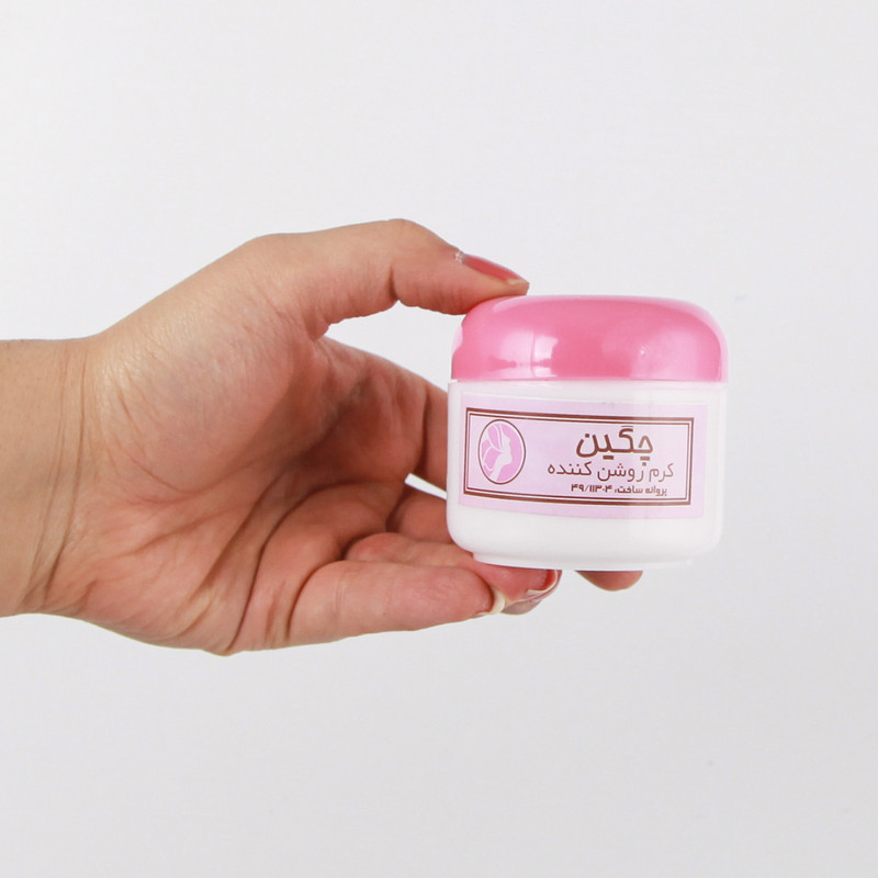 کرم روشن کننده چگین مدل p02 حجم 30 میلی لیتر مجموعه 2 عددی