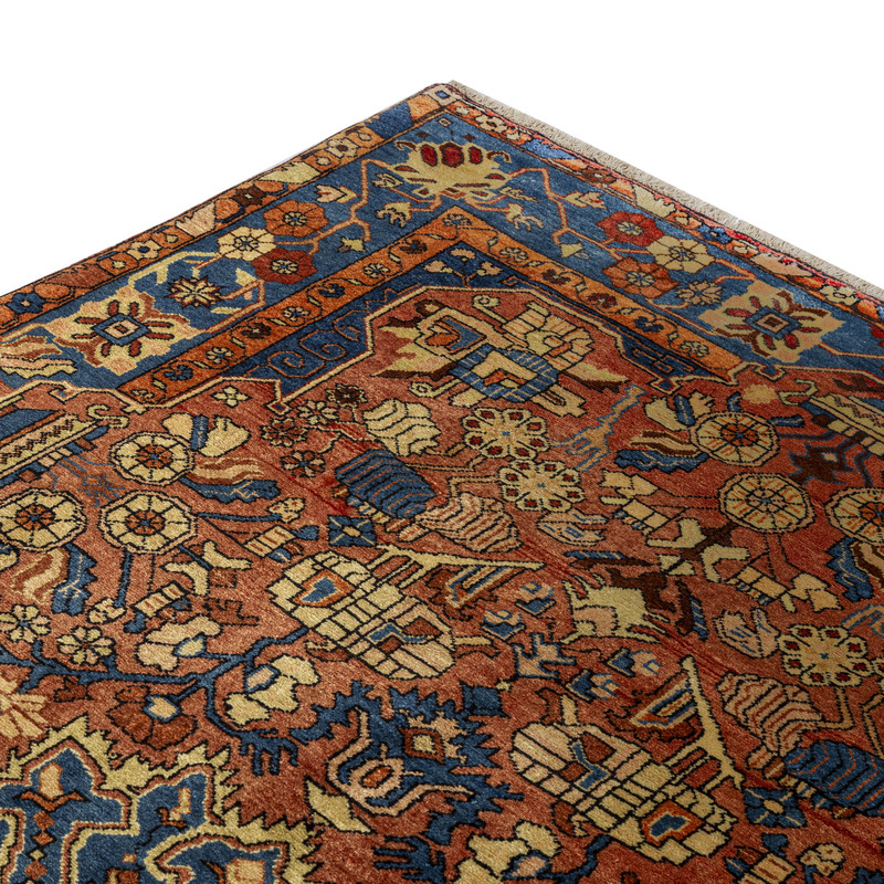 فرش دستبافت چهار متری طرح نهاوند کد 11.97.1223